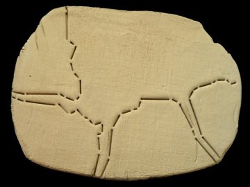 Espais ilimitats XXV, porcelana, 31 x 42 x 2 cm., 2012_w600_h450